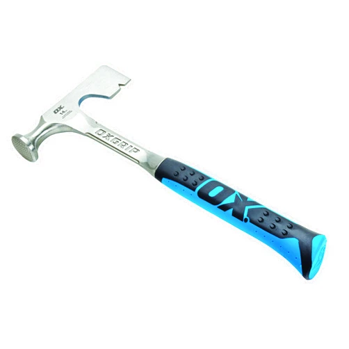 OX TOOLS Pro Drywall Hammer | 14 Ounce / 400 Grams | Drywall Ax | Milled Faced | Drywall Hatchet | 14 oz Drywalling HammerOX-P082614