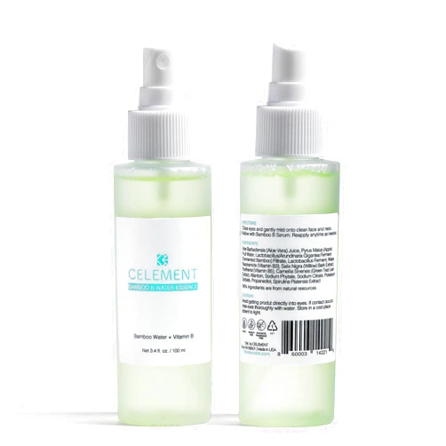 Celement Bamboo B Water Essence - Niacinamide, Panthenol, Fermented Bamboo Water for Moisturizing, Reduce Pores, Breakouts, Fine Lines (3.4 fl. oz.)