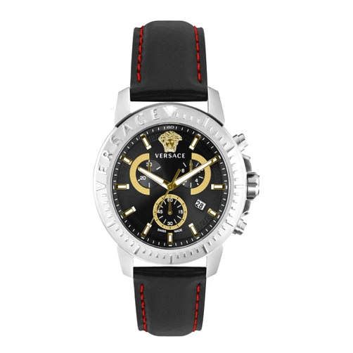 Versace New Chrono Collection Luxury Mens Watch Timepiece