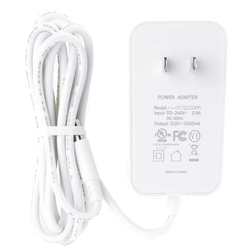 LEFXMOPHY Mamaroo Replacement Power Cord for 4moms mamaRoo 2/4 Infant Seat Charger, RockaRoo Baby Swing, OH-1048B1203000U 12V AC Adapter White Power Supply