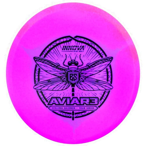 Innova Disc Golf Innova Limited Edition 2024 Tour Series Eveliina Salonen Glow Halo Star Aviar3 Putter Golf Disc