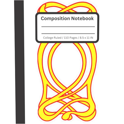Felix Creatives Curious Art Nouveau College Ruled Notebook: Art Nouveau College Ruled Notebook | 110 Page Notebook Lined For Taking Notes at Home, Office, Work, ... All Other Writing Needs (8.5x11