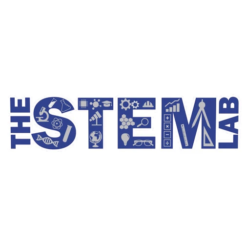 Generic STEM Banner Art with Microscope, DNA, Lab Equipments, Neutron, Globe, Cogwheel, Light Bulb, Graph, Ruler, Calculator and Protractor for Class Wall Decoration - Science Technology Engineering Mathematics Creative Artwork Design for School Classroom Vinyl Wall Decal - 40