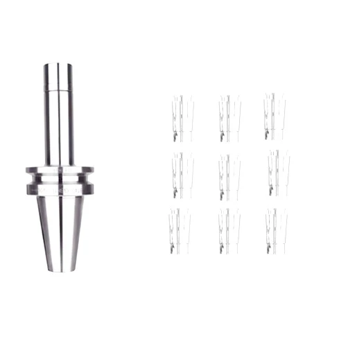 Generic SK high-Speed CNC Tool Holder, BT40-SK10-120, with 9pcs/Set SK Chuck SK10- (3mm-10mm)