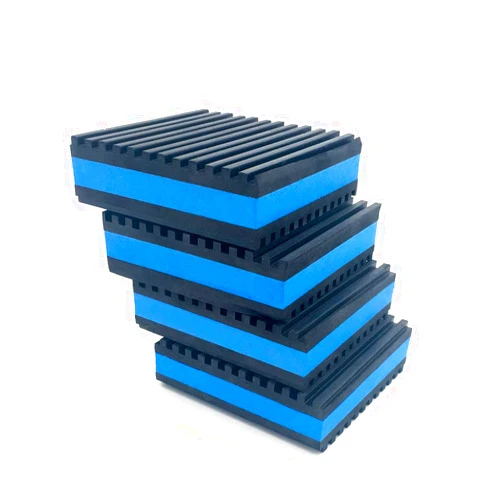 Air Jade 4 Pack Rubber Anti-Vibration Pads, 3 x 3 x 7/8 inches Heavy Duty EVA Vibration Isolation Pads Mats for HVAC, Washers, Compressors, Treadmills, Air Conditioner