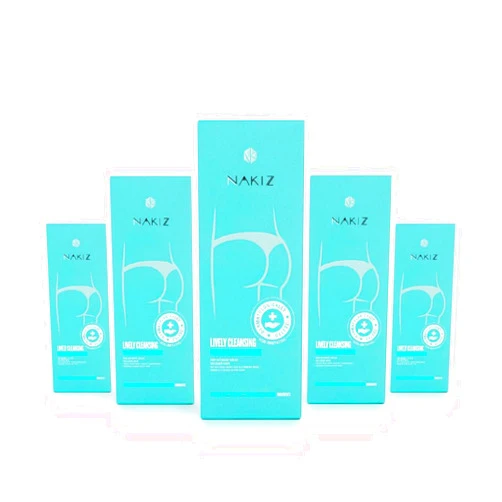 NAKIZ & DEVICE Nakiz Lively Cleansing Gentle Wash Women Feminine Prevent 80 ml 5pack