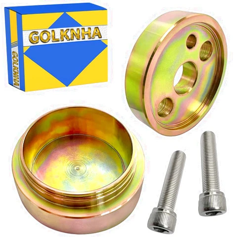 GOLKNHA Front Cover Crankshaft Seal Installer & Wear Sleeve Installer Tool Kit For Cummins Paccar PX-6 4BT ISB QSB 3.9L 5.9L 6.7L OEM#3824498 1338 3824500 5046