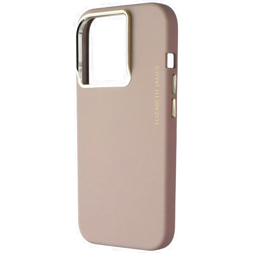 Elizabeth James Silicone Case for MagSafe for Apple iPhone 15 Pro - Taupe Pink