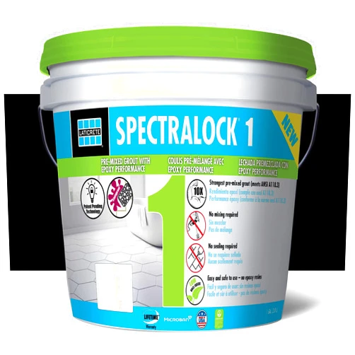 LATICRETE SPECTRALOCK® 1 Pre-Mixed Grout #22 Midnight Black