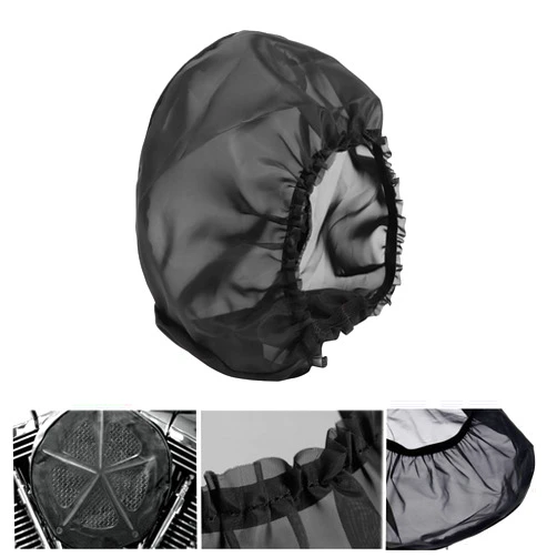 TCMI Motorcycle Waterproof Air Filter Rain Sock Dustproof Protective Cover Fits, Air Filter Cleaner Kits for Harley Davidson Touring Road King Street Glide Softial Fat Boy Air Filter Cleaner Kits