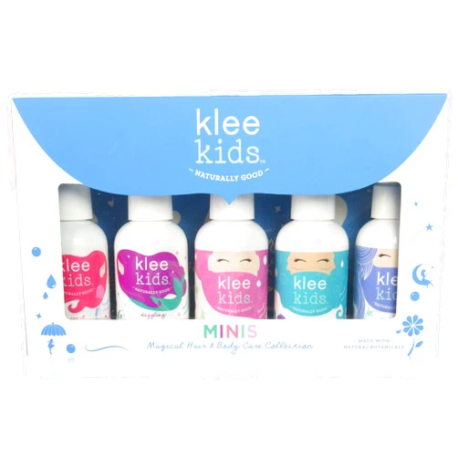 Luna Star Naturals Klee Kids 5 Piece Mini Hair and Body Care Set