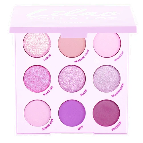 ColourPop Lilac You A Lot Shadow Palette - Purple Shadow Palette with Metallic and Matte Finishes - High-Pigment Makeup with a Long-Wearing Formula (0.3 oz)
