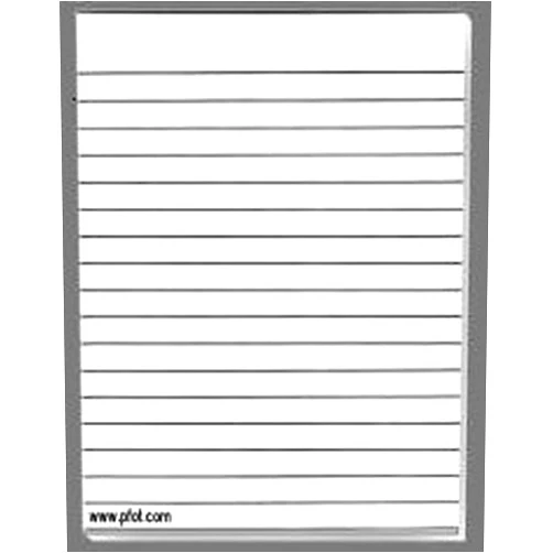 PFOT.COM Raised Lines Writing Paper- Narrow Hi Contrast