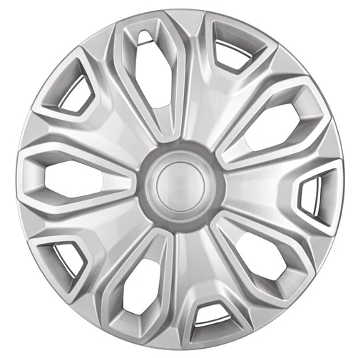 HubStar Hubcap Replacement for Ford Transit 150, 250, and 350: 2015-2024, 16-inch Wheel Cover (Silver, 1 Piece)