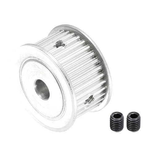 MECCANIXITY 3M35 Teeth Timing Pulley Synchronous Wheel Belt Drive Gear with M4 Screw 8mm Bore for Belt, 3D Printer, CNC