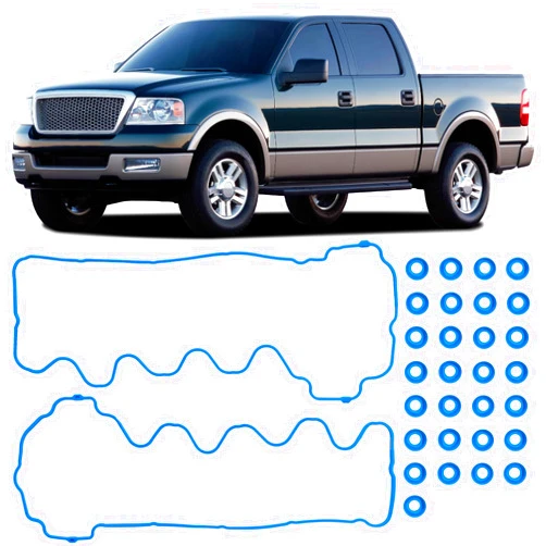 Avsty Valve Cover Gasket Seal Set for Ford F150 2004-2006, F250 F350 Mustang 2005 2006, Expedition 2005 2006, Explorer 2006 VS50664R