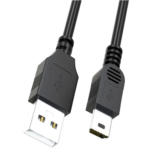 Koffmon 6FT Mini USB Data & Charging Cable for Sony Handycam – Compatible with DCR-SR82, SR85, SR87, SX40, SX41, SX60, SR62, SR65, SR67, SR68, SR80 – 2-in-1 Extra Long Multi-Function Cord