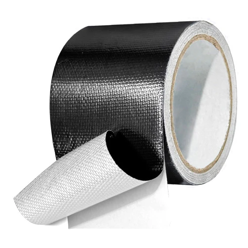 Tikfoam Waterproof Repair Tape for Fabric, Awning, RV Roof, Underbelly, Tarp, Tent, Sail and Boat Cover Outdoor Repair Patch, Heavy Duty, UVproof, Multipurpose (Black)