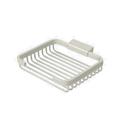 Deltana WBR6050U15 6-Inch Rectangular Soap Holder Wire Basket