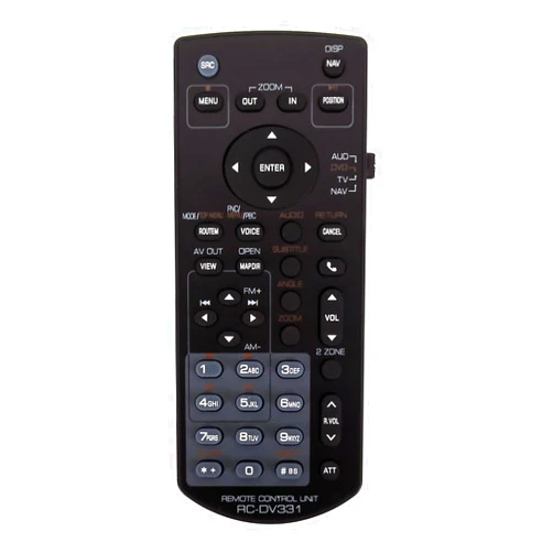 AULCMEET Replacement Remote Control RC-DV331 KNA-RCDV331 Compatible with Kenwood Car Stereo System DNX6460BT DMX7705S DNX891HD DNX7710BT DNX771HD DNX571EX DNX5710BT DNX691HD DNX571HD DNX996XR DNR476S DNX696S