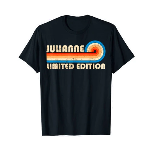 First Name Cool Given Name Gift Ideas JULIANNE Name Personalized Funny Retro Vintage Birthday T-Shirt