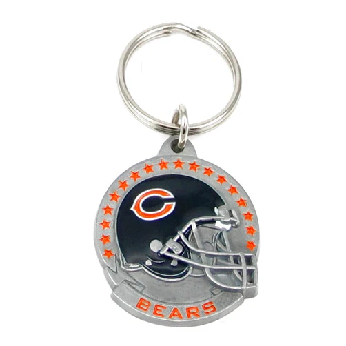 Siskiyou NFL unisex-adult Carved Metal Key Chain