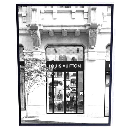 YELLOWBIRD ART & DESIGN Photo of Designer Store Glam Wall Decor – Unique Designer Home Art Poster for Apartment Living room Bedroom – Chic Gift for Women Woman Wife Her Haute couture Fashion Fans– 8x10 Picture Print Wall Art