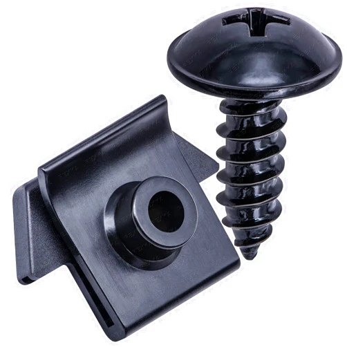Rexka 15 Sets Fender Liner Bumper Cover Splash Shield Screws U Nuts Kit for Nissan Infiniti Cube Murano Pathfinder Quest Rogue Sentra Versa 01454-N5061 63848-D4001