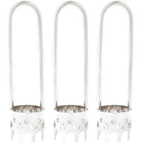 OFXDD Apple Core Remover - Pack of 3 - Steel Cucumber Corer - Onion Corer - Stainless Seed Removal