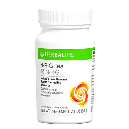 Herbalife Nutrition Herbal N-R-G Nature's Raw Guarana Tea Mix 2.12 Fl Oz Caffeine Energy Booster Powder
