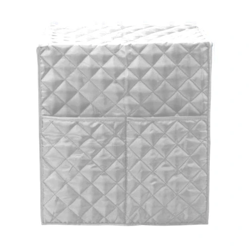 IEUDNS Espresso Machine Quilted Protective Cover, Coffee Machine Cover, Washable Dust Cover Reusable Kitchen Appliance Covers, for kitchen, grey