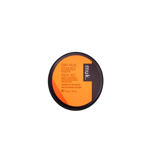MUK. Haircare Dry Ultra Matte Styling Paste, Strong Hold Paste - 1.7oz