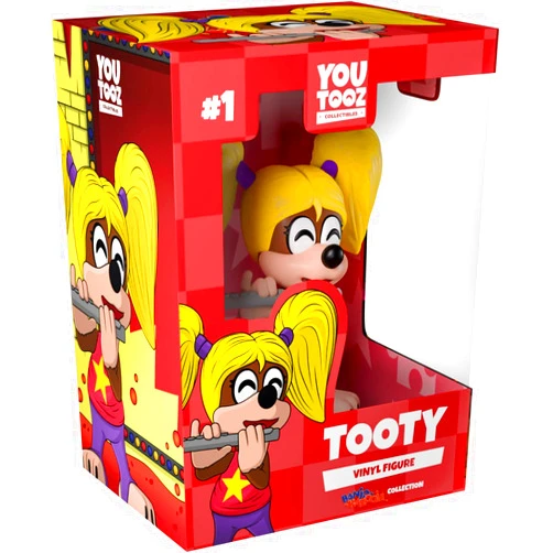 You Tooz Tooty Vinyl Figure, 3.7” Tooty Action Figure, Banjo’s Adorable Little Sister - Youtooz Banjo Kazooie Collection Based on Famous Video Game
