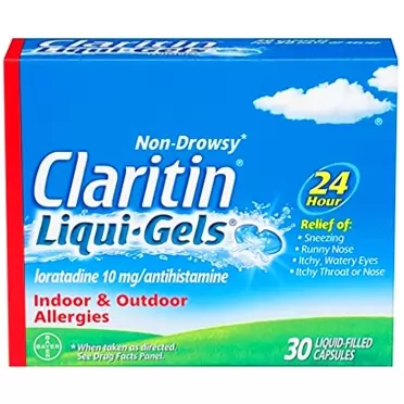 Seven 'til Midnight CLARITIN 24-Hour Allergy Liqui-Gels 30 ea