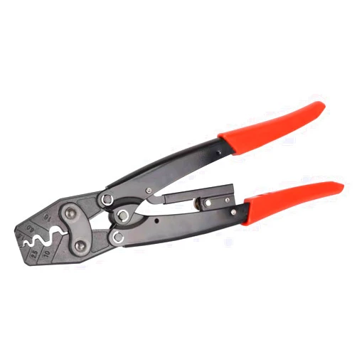 Uddick Ratcheting Crimping Plier, Battery Cable Crimping Tool, Non Insulated Terminal Crimper for Anderson SB50, 50 Amp Battery Quick Disconnect Connectors, 16-6 AWG Battery Cable Lugs (CP50)