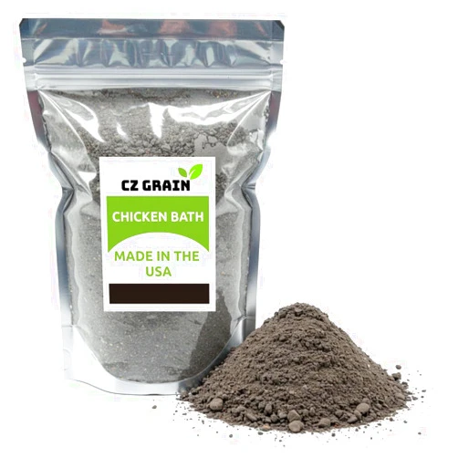 CZ Grain World’s Best Chicken Dust Bath – Natural Wood Ash, Sand & Fine Dust Blend – Safe for All Chickens (2 Pounds)