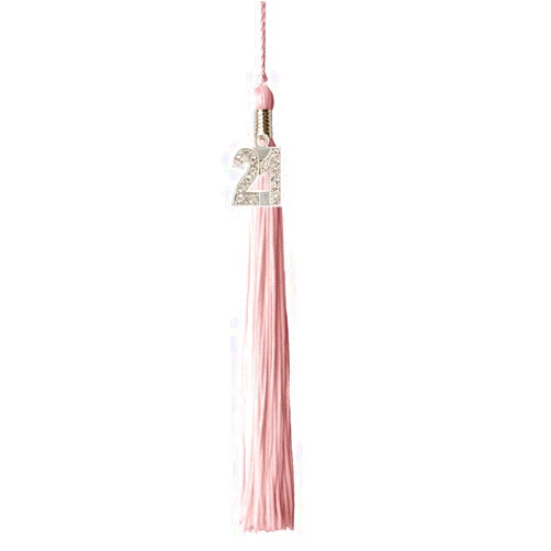 Class Act Graduation Graduation Tassel - Bling Charm - 1 Color, 2021, Pink