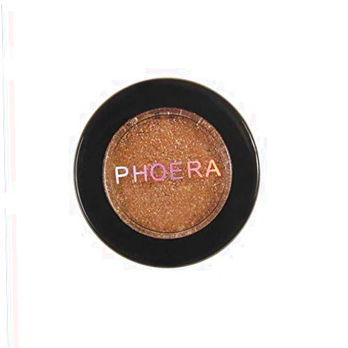 Phoera Cream to Powder Waterproof Glitter Metallic Eyeshadow Palette Long Lasting Shimmer High Pigment Sparkly Eye Shadow Cosmetic Makeup (116 MOROCCO)
