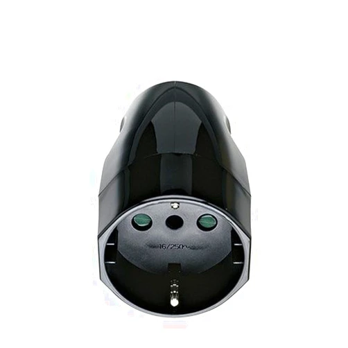 VIMAR SCHUKO socket black