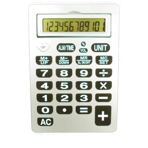 Reizen 12-Digit Jumbo Talking Calculator