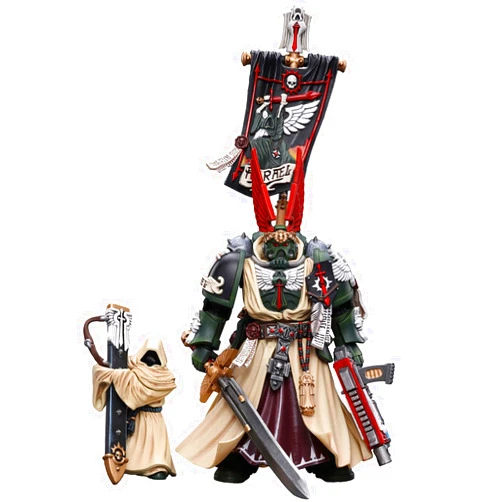 Moeglichpower JOYTOY Warhammer 40k Action Figure - Dark Angels - Sword Brethren Eberwulf - 4.96