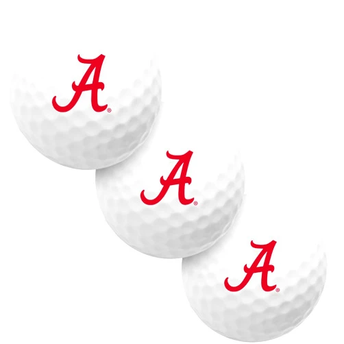 LinksWalker Collegiate 3 Golf Ball Gift Pack Regulation Size 2-Piece Golf Balls