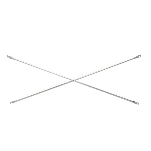Bil-Jax 0010-01-07 - BIL-JAX Scaffold Crossbrace: 7 ft 6 in Overall Lg, 2 in Overall Wd, 1 in Overall Ht