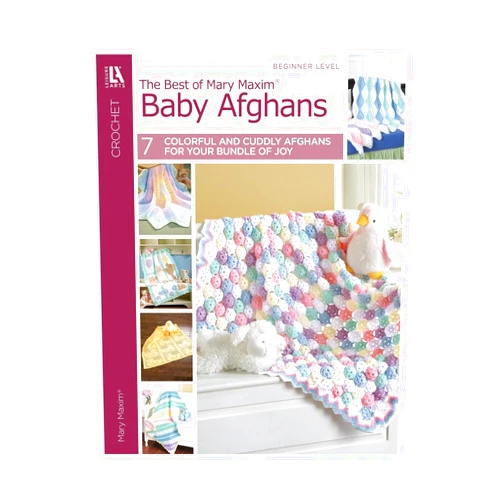 Leisure Arts LA-6187 Baby Afghans The Best of Mary Maxim Book