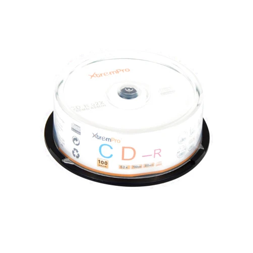 XtremPro CD-R 52X 700MB 80Min 100 Pack CD Blank Discs in Spindle (11039)
