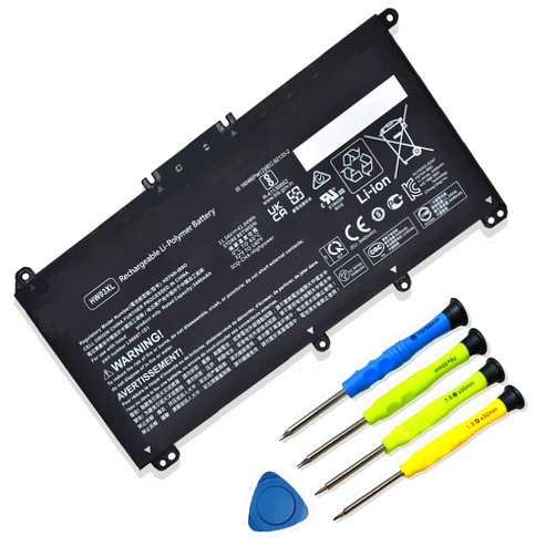 Mobik 41.04Wh HW03XL L97300-005 Laptop Battery Replacement for HP Pavilion 15-EG 15-eg0xxx 15-eg0073cl 15-eg0070wm 15-EH 17-CN 17-cn0xxx 17-CP 17-cpo700dx Series L96887-421 l97300-005 HW03041xl-pl