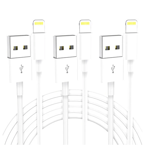 SDYXZ 3 Pack [Apple MFi Certified] iPhone Charger Cord 3 ft, Lightning Cable 3 Foot,Fast iPhone Charging Cables Cord for iPhone 13 Pro Max/12 Mini/11/XR/Xs/X/8/7/6/iPad Pro/Air/Mini