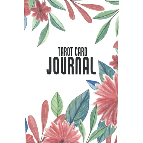 Emil Fischer Tarot Card Journal: Guided Tarot Journal - Track Your 3 Card Draw, Question and Interpretation - Daily Draw 3 Tarot Spread Journal