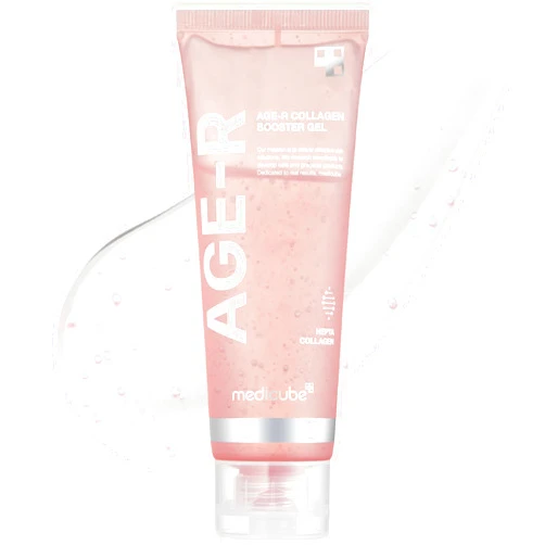 Medicube Age-R Collagen Booster Gel Serum for Skin Care Devices - Filled With Collagen Radiance Capsules - Visible Skin Elasticity and Moisturizing Care - Hypoallergenic Korean Skin Care