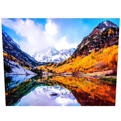 Maiqufa Jigsaw Puzzles 500 Pieces, 500 Piece Puzzles for Adults, Puzzles 500 Pieces for Adults, Lake Jigsaw Puzzles, Great Gift for Family Friends, Funny Puzzles 20.5x15in